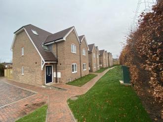 View of Completed Construction at Burgess Hill