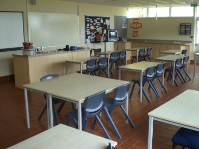 Provision of new science lab in secondary school refurbishment Paddock Wood Kent