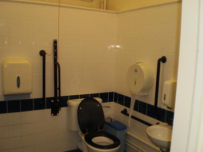 Refurbishment of toilet facilities in Rochester library in Kent