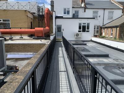 Completed Walkway for Flat Access