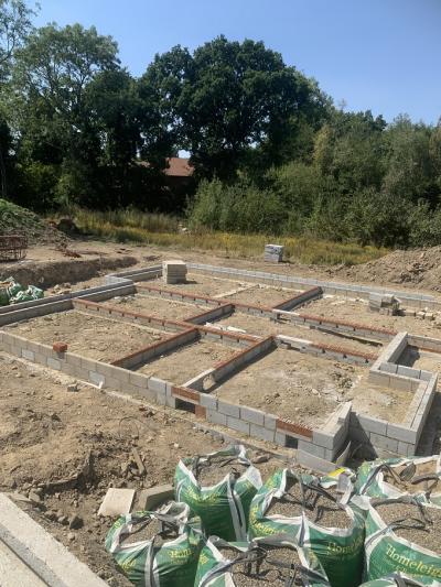 Groundworks continuing at Crowborough - L