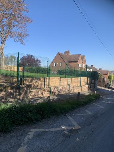 New Fencing Erected at East Farleigh Primary School