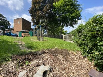 Playground Area Before works Commenced