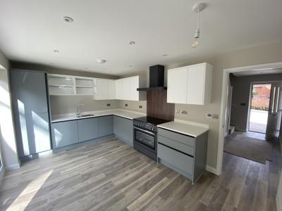 Construction Now completed of New Detached House at Etchingham Kitchen