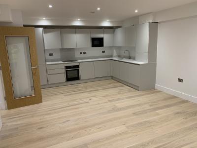 Completed Kitchen/Living Area to One of 9 Luxury Apartments - Guildford Surrey