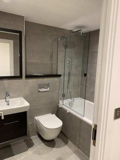 Completed Bathroom to One of 9 Luxury Apartments - Guildford, Surrey