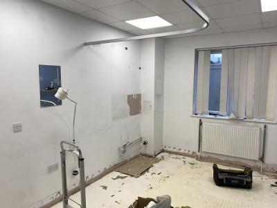 Refurbishment of Consulting Room Underway