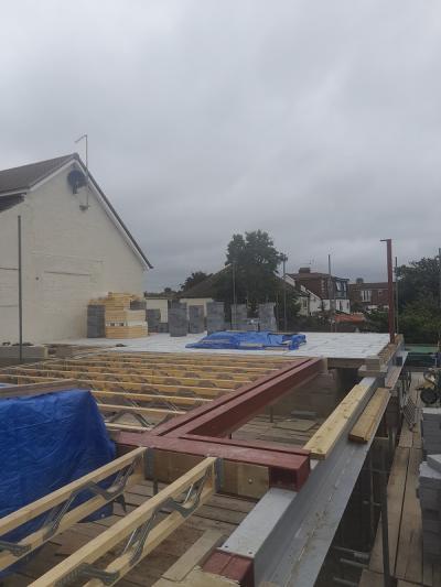 Five brand new flats at West Wickham works in progress