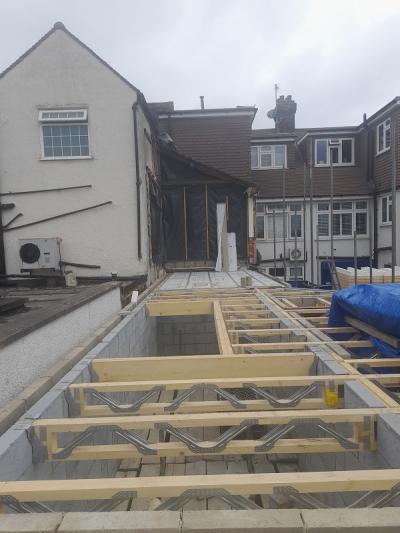 Five brand new flats at West Wickham works in progress