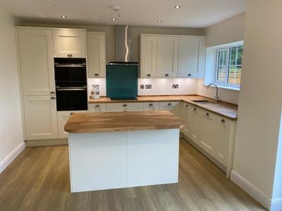 Completed View of Kitchen Area at Bungalow