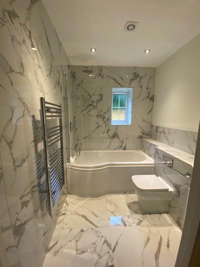 Completed Bathroom at Swanley