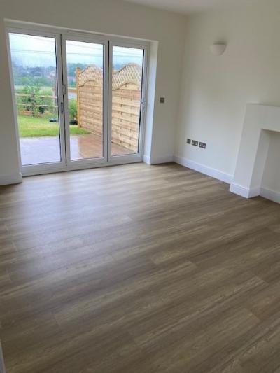 Completed Living Area at Swanley