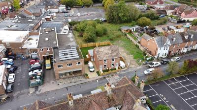 Ariel View of Paddock Wood Project