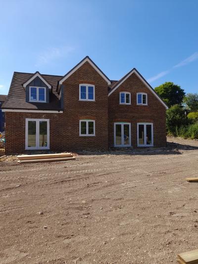 Construction of New Houses Progressing