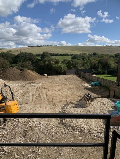 Groundworks in Preparation of New Build Construction