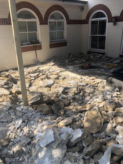 Demolition of Existing structure in Beckenham