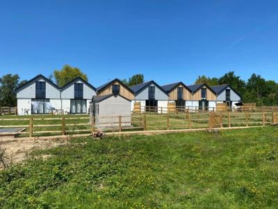 Rear View of Completed Units at Smarden