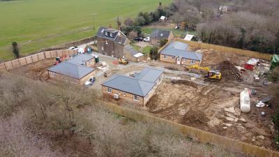 Construction of Project Progressing