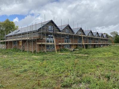 View of window and door installation at Smarden