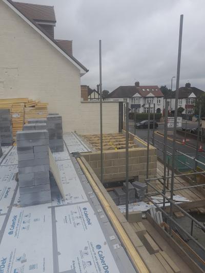 Five brand new flats at West Wickham works in progress
