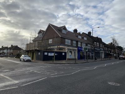 Corner View of Ongoing Refurbishment at West Wickham