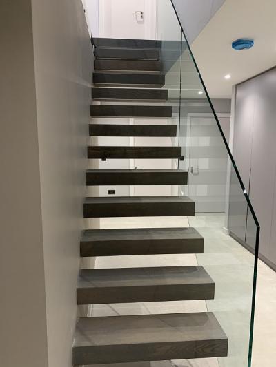 New staircase in New House at Ryarsh, West Malling