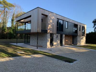 Front View of Completed New House At Ryarsh, West Malling 