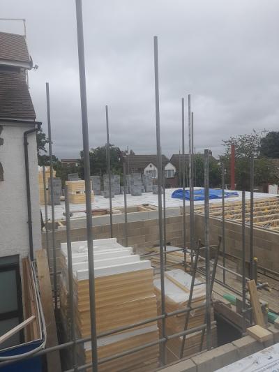 Five brand new flats at West Wickham works in progress