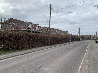 Veiw of Construction of Houses