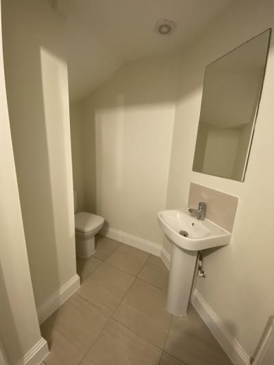 View of one of the Completed Bathrooms at Burgess Hill