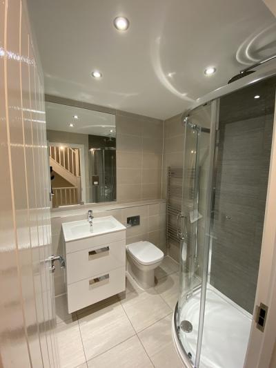 View of Completed bathroom at Burgess Hill