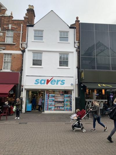 Front of Conversion property into flats