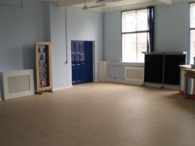 Refurbishment display room of Rochester Adult Education Centre in Kent